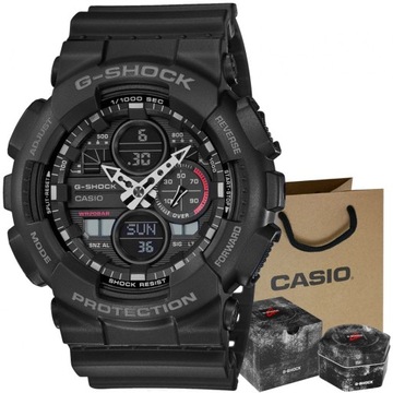 Zegarek Męski CASIO G-SHOCK GA-140-1A1ER + BOX