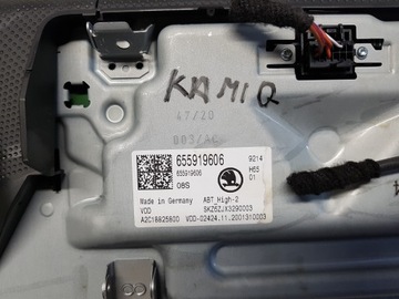 SKODA KAMIQ 655919606 НАВИГАЦИЯ МУЛЬТИМЕДИЙНАЯ РАДИО