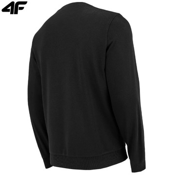 Bluza Męska 4F Sportowa Dresowa bez kaptura BASIC 1181 na co dzień 3XL