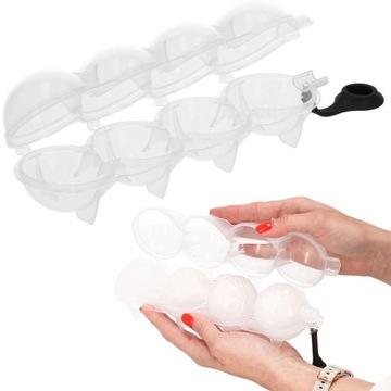 ФОРМОВКА ЛЬДА ДЛЯ КУБОВ ЛЬДА ШАРИКИ ДЛЯ НАПИТКОВ ШАРОВАЯ ФОРМА ЗАКРЫТАЯ