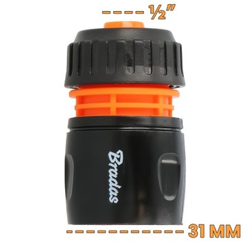 БЫСТРОСОЕДИНИТЕЛЬ САДОВОГО ШЛАНГА 1/2 БЫСТРО СОЕДИНИТЕЛЬ ВОДЯНОЙ ТРУБЫ СОЕДИНИТЕЛЬ