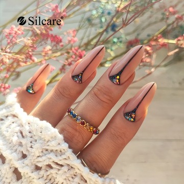 SILCARE строительный гель УФ-гель для дизайна ногтей MILKSHAKE 50г