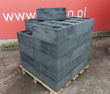 Блок заборный 50х20х20 ПРО+ меланж