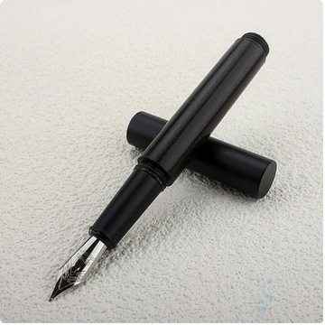 Перьевая ручка Elegant Monte Mount — черно-коричневая — EF — черное перо