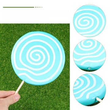 DEKORACJE ŚLUBNE LOLLIPOPS ZABAWKA 2 SZT