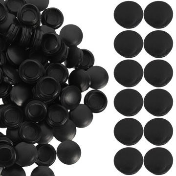 Мебельный крепеж Заглушки для бампера Заглушки для отверстий 100 шт.