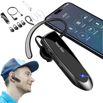 Bezprzewodowy zestaw słuchawkowy Bluetooth 5.0 New Bee B41