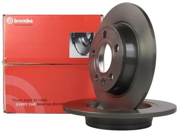 ЗАДНИЕ ДИСКИ+колодки BREMBO SEAT ALHAMBRA 268MM