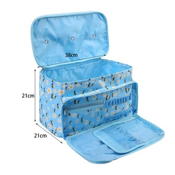 Органайзер для хранения пряжи. Сумка для вязания крючком для хранения вещей, связанных крючком.