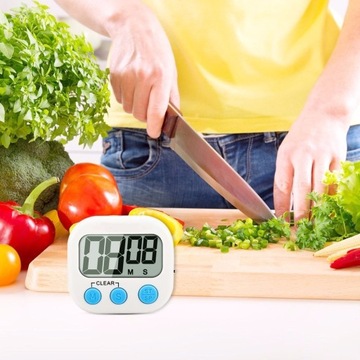 MINUTNIK CYFROWY TIMER STOPER LCD MAGNES JS-118 n