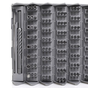 НАБОР ТОЧНЫХ ОТВЕРТОК 128 ЭЛЕМЕНТОВ НАМАГНИЧИТЕЛЬ РАЗМАГНИЧИВАТЕЛЬ