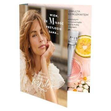 AVON SAMPLE TTA Today Tomorrow Always WONDER EDP