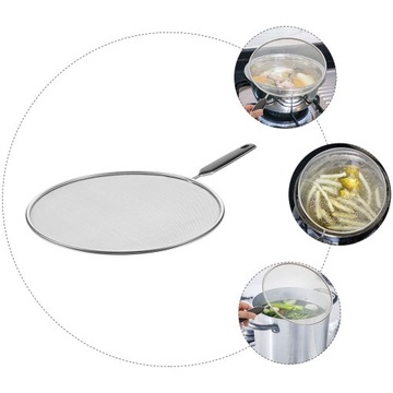 МАСЛЯНАЯ КРЫШКА НЕРЖАВЕЮЩЕЙ СТАЛИ ЗАЩИТА ОТ РАСПЫЛЕНИЯ