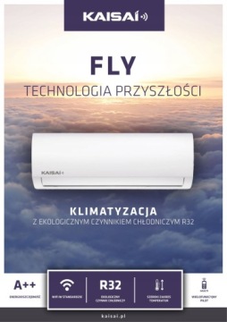 КОНДИЦИОНЕР KAISAI FLY 2,6 кВт Wi-Fi + УСТАНОВКА