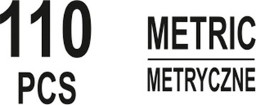 Метрические смазочные ниппели/ниппели, комплект 110 шт.