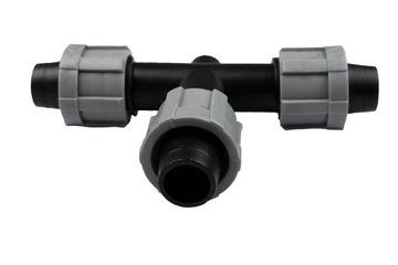 Тройник для капельной ленты TEEES DRIPPER TAPE НАБОР 25 шт.