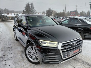 Audi Q5 II SUV 2.0 TFSI 252KM 2018 Audi Q5 Quattro Kamera Radar Full LED Skora Panorama 2.0 Benzyna 252KM, zdjęcie 2