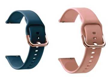 НАБОР ИЗ 3 РЕМЕШКОВ ДЛЯ ЧАСОВ GALAXY 4 5 ACTIVE 2 40/42/44/46/45 ЦВЕТОВ