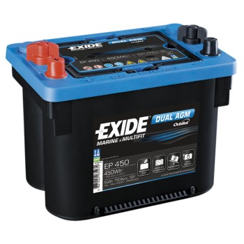 Akumulator 50Ah Exide dual AGM EP450 Marine