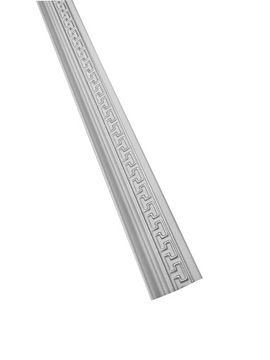 ПОТОЛОЧНАЯ ПЛАНКА БЕЛАЯ ДЕКОР M17B-S