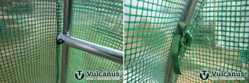 Folia Zamienna Poszycie Na Tunel 3x2x2m 6m² Ogrodowy Szkarnia UV 4 Sznurek