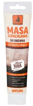 DRAGON MASA SZPACHLOWA DO DREWNA BIAŁA 150G