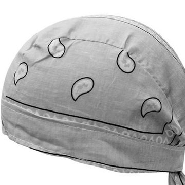 Czapki rowerowe Pirate Bandana Fioletowe Jasn