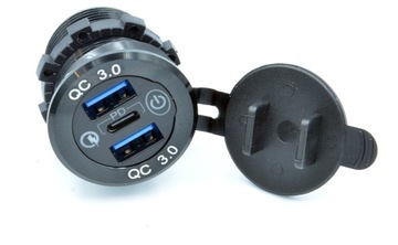 Ładowarka samochodowa DX24-3USB
