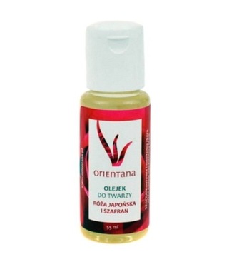 Масло для лица Orientana с японской розой и шафраном