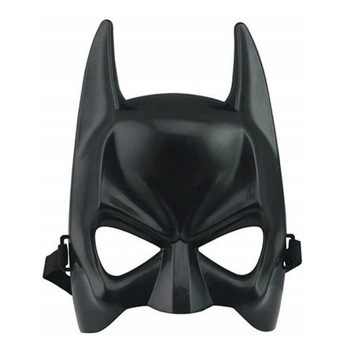 MASKA BATMAN Z GUMKĄ CZARNA