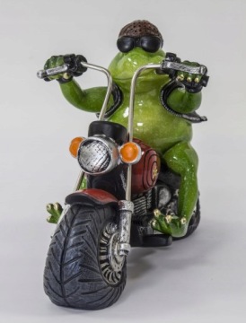 Декоративная статуэтка żaba Chopper 19x24 112083