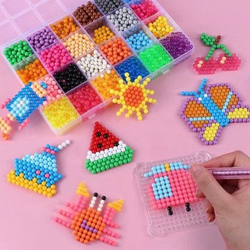 ВОДЯНЫЕ БУСЫ для создания УКРАШЕНИЙ 3500 штук.