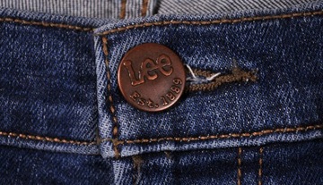 LEE spodnie SKINNY blue REGULAR jeans LUKE _ W30 L30