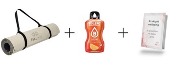 ДВУХЦВЕТНЫЙ КОВРИК ДЛЯ ЙОГИ, ПРОТИВОСКОЛЬЗЯЩИЙ, ПРОЧНЫЙ КОВРИК ДЛЯ ТРЕНИРОВОК TPE