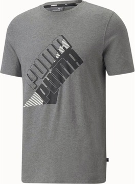KOSZULKA T-SHIRT PUMA 849788 03 SZARY M