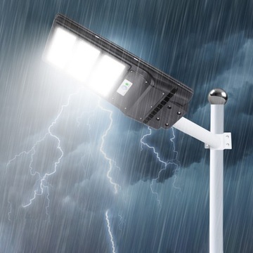 LAMPA ULICZNA LED LATARNIA SOLARNA 270W + PILOT XL