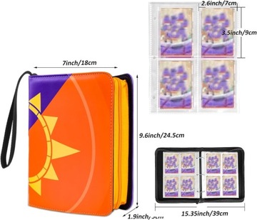 АЛЬБОМ КЛАССА ДЛЯ 400 КАРТ POKEMON SUNNY