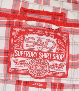 SUPERDRY- NA LATO KOSZULA- M/L 40