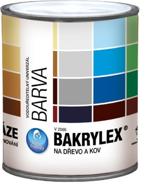 Краска для детской площадки BAKRYLEX МАТ 0,7 СИНИЙ