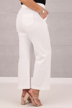 ХЛОПКОВЫЕ БРЮКИ НА ЭЛАСТИНКЕ, БОЛЬШОГО РАЗМЕРА, СВОБОДНЫЕ ДЛЯ ЛЕТА