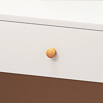 Косметический туалетный столик с зеркалом. Biała большой скандинавский чердак