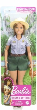 Lalka Barbie Kariera Strażniczka Parku Leśna GNB31