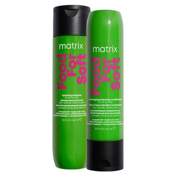 MATRIX FOOD FOR SOFT Szampon 300ml + Odżywka 300ml
