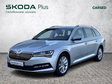 Skoda Superb III Kombi Facelifting 1.5 TSI 150KM 2022 Skoda Superb 1.5TSI 150KM Ambition DSG l Salon Pol