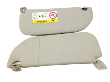 КОМПЛЕКТ СОЛНЦЕЗАЩИТНИКА ЛЕВЫЙ ПРАВЫЙ Citroen C-Elysee I (2013- )