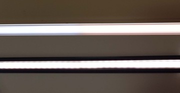 PROFIL aluminiowy do taśm LED do płyt karton-gips GK KLOSZ czarny 1m