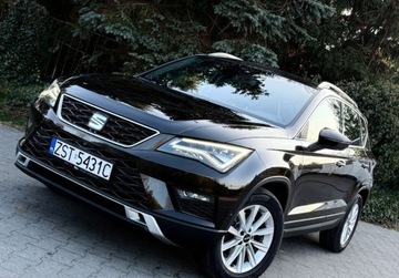 Seat Ateca SUV 1.5 EcoTSI 150KM 2019 Seat Ateca 1,5 150ps Full Led Kamery 360 Skora Navi Blis Serwis Gwarancja, zdjęcie 1