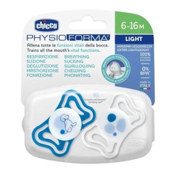 Соска PhysioForma Light синій 6-16 міс. 2 шт.