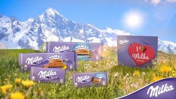 Подарочный набор Milka, смесь молочного шоколада, 5 вкусов, 15 шт.