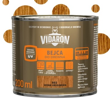Vidaron bejca do drewna Sosna oregońska B02 0,2L
